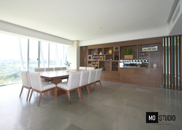 Comedor y librero