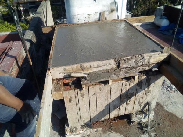 Construcción de Base para Tinaco