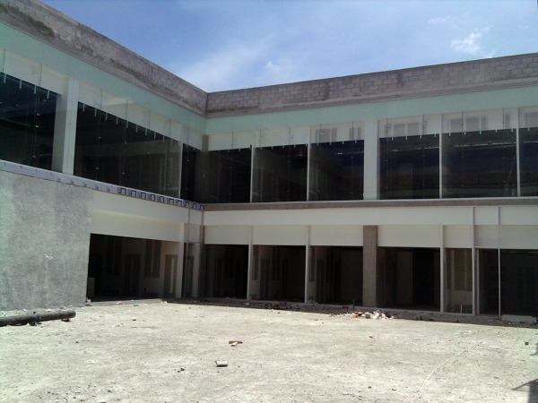 Construción de cubículos.