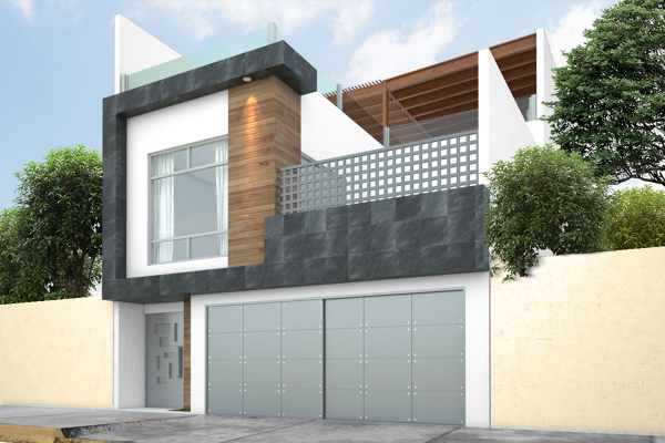 Foto Diseno De Fachada Exterior De Arquitectos Y Constructores Asociados 270127 Habitissimo