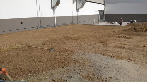 Emparejamiento de terreno para alcanzar nivel deseado