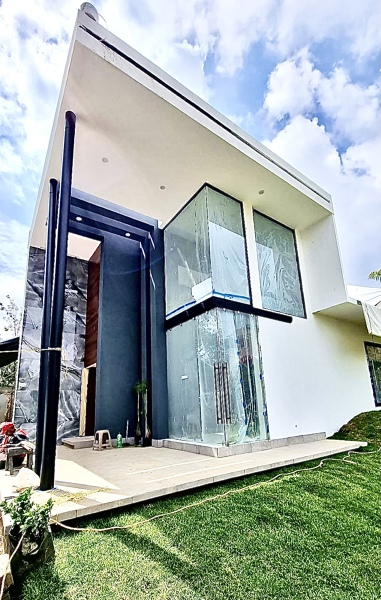 En proceso de pintura