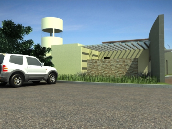 Estacionamiento visitas.