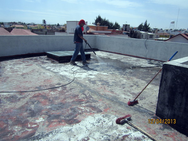 Impermeabilizante Acrílico EUROTON en casa habitación.