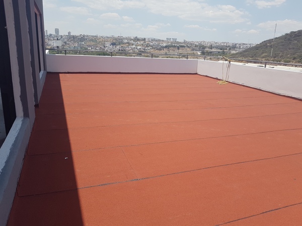 Foto: Impermeabilizante Prefabricado en Terraza de IPC
