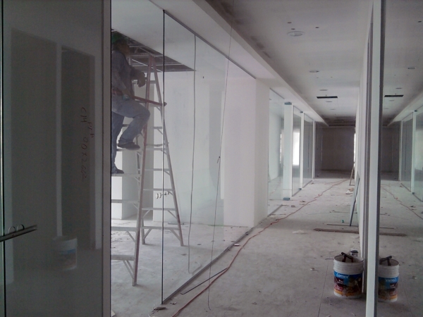 Instalación de cancelería.