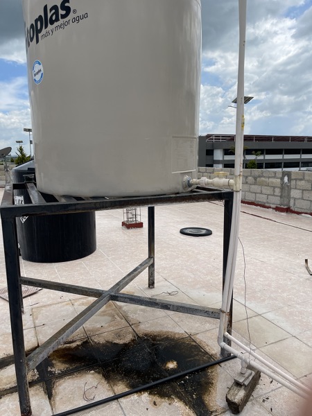 INSTALACION DE TINACO ROTOPLAS DE 1100 LITROS