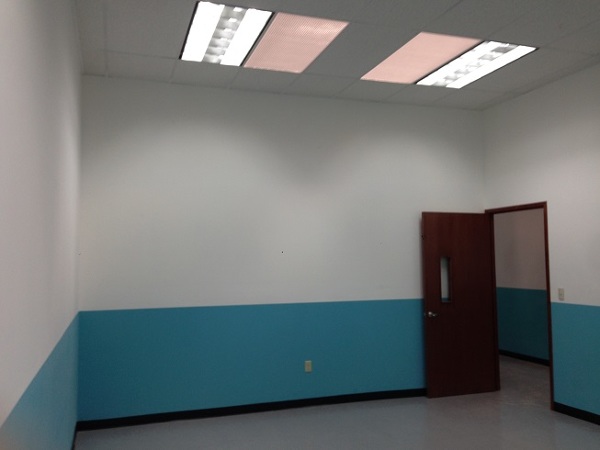 Interior oficina terminada