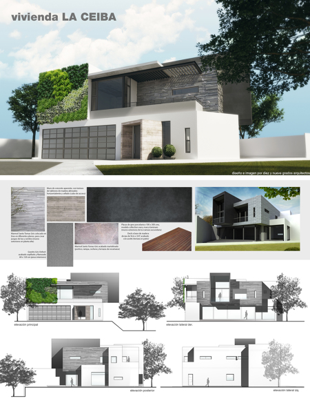 Foto: Lámina de Presentación de Diez y Nueve Grados Arquitectos