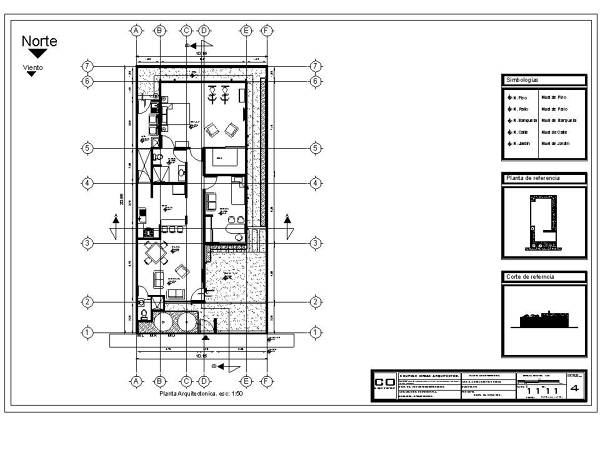 Plano Arquitectónico,