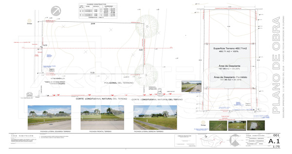 PLANO TOPOGRÁFICO