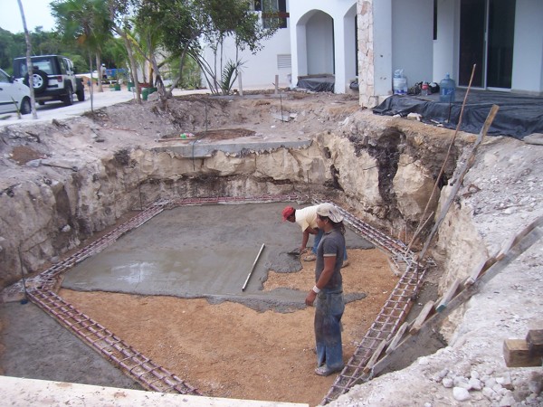 Preparación para armado de acero