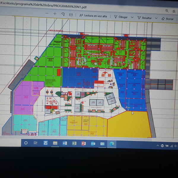 proyecto de palza comercial las antenas
