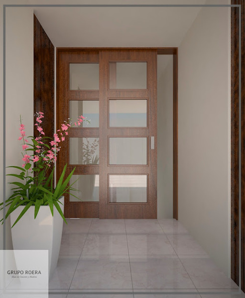 Puerta corrediza Madera