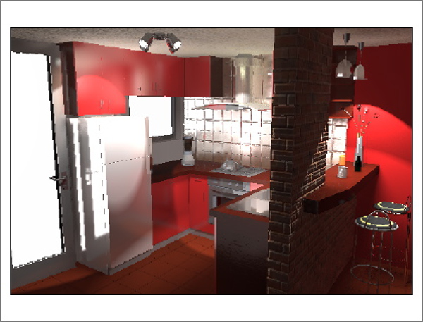 Remodelación de Cocina vista 2.