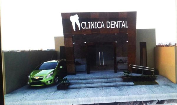 RENDER DE FACHADA DE PROYECTO CLINICA DENTAL