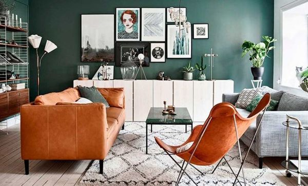 Foto: Sala Estilo Nórdico con Colores Intensos #318570 - Habitissimo