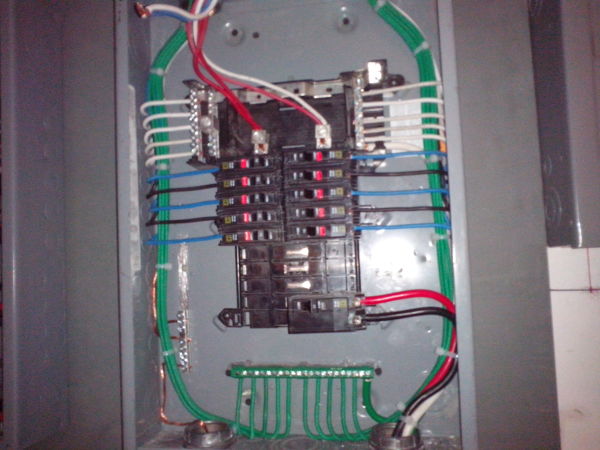 tablero de distribucion bifasica