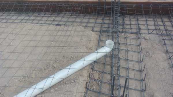 Tendido de Tubería Sanitaria en Cimentación