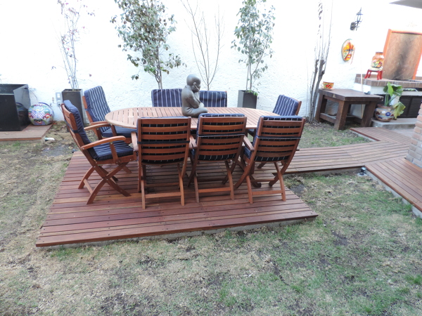 Terraza jardín, Metepec.