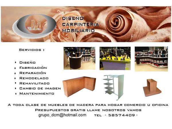 Foto: Trabajos de Carpinteria de Diseño Carpinteria Y Mobiliario ...