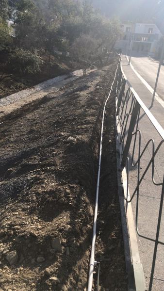 Tubería sistema de riego