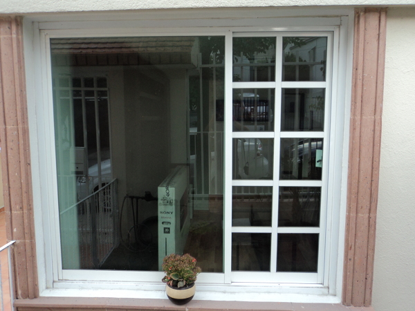 ventana combinada corrediza