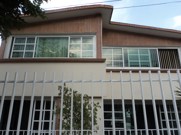 ventanas de cristal liso y cuadriculado