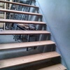 Aceros en escalera para acceder al Tapanco