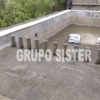 Alberca en obra negra