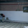 Aplicación de pintura perimetral en cubierta