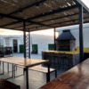 Asador y palapa