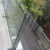 Barandal cristal templado