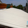 Canalones con material barrera de vapor