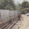 Cimentación de muro de contención