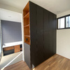 Closet puertas color negro-interior Tzalam