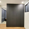 Closet puertas color negro-interior Tzalam