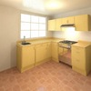 cocina en colores claros