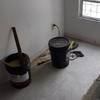 Colocación de piso nuevo en habitación