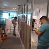 COLOCANDO POSTES Y PANELES