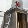 Construcción del cuarto de lubricantes.
