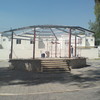 Construcción del Kiosco