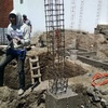 Construcción en proceso en parque Yucatán