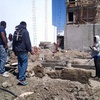 Construcción en proceso en parque Yucatán