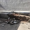 Demolición de muro existente y excavación para cimentación