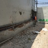Demolición de muro existente y excavación para cimentación