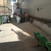 Demolición de muro existente y excavación para cimentación