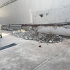 Demolición de muro existente y excavación para cimentación