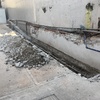 Demolición de muro existente y excavación para cimentación