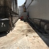 Demolición de muro existente y excavación para cimentación